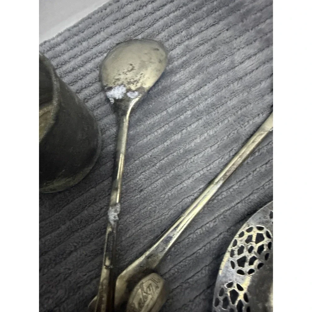 Lot Of Vintae Silverware See Pics